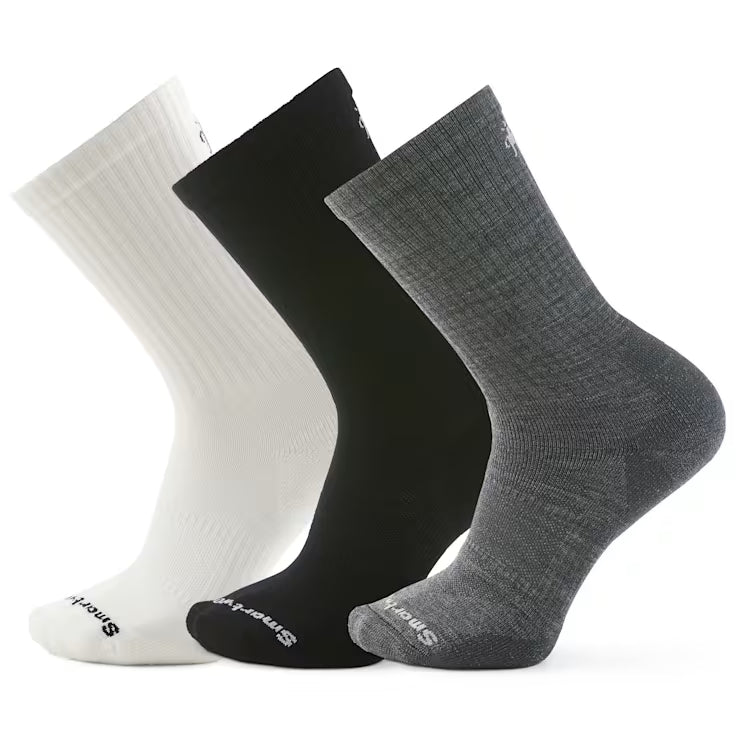 Smartwool Merino Everyday Athletic Crew Socks Trio Gift Box