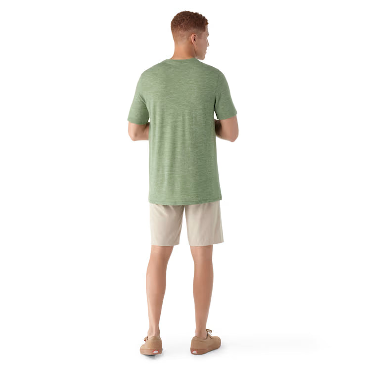 Smartwool Merino Men's Merino Hemp Blend Short Sleeve Pocket Tee - Image 2