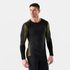 Smartwool Merino Men's Intraknit? Thermal Merino Base Layer Colorblock Crew