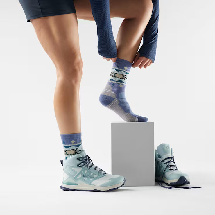 Smartwool Merino Women's Hike Otter Float Crew Socks - Image 2