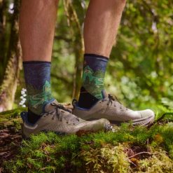 Alternative view of Smartwool Merino Trail Run Neature Print Crew Socks