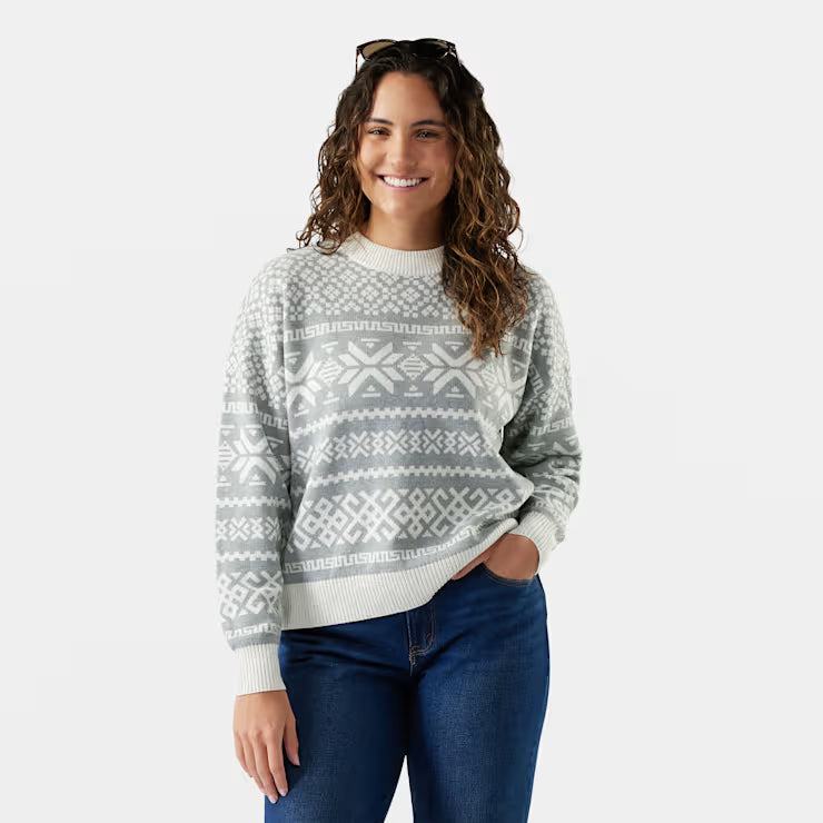 Smartwool Merino Women's Edgewood Heritage Crew Sweater