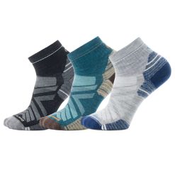 Smartwool Merino Hike Ankle Socks Trio Gift Box