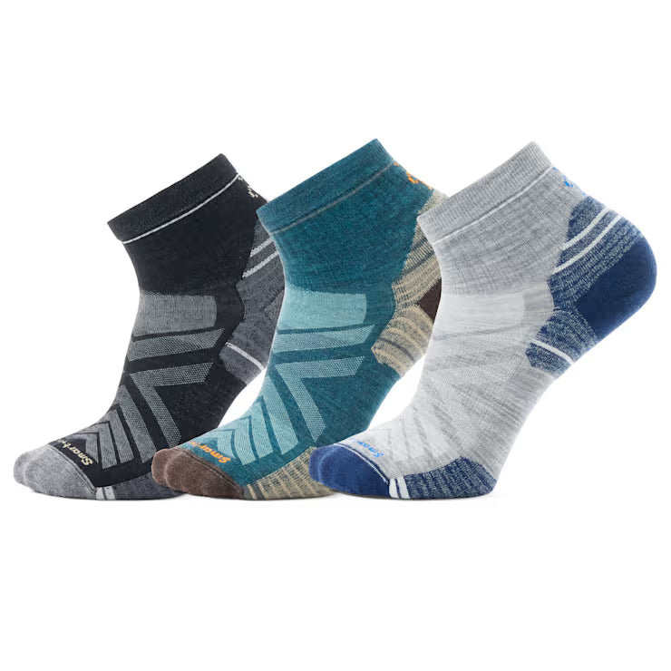 Smartwool Merino Hike Ankle Socks Trio Gift Box