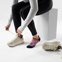 Alternative view of Smartwool Merino Women's Run Brushed Print Low Ankle Socks