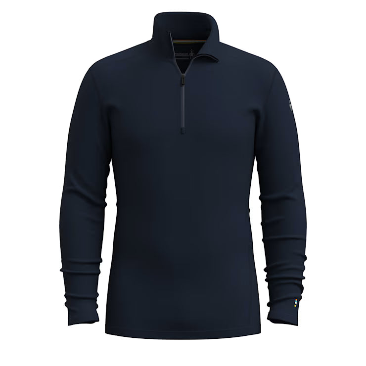 Smartwool Merino Men's Classic Thermal Merino Base Layer 1/4 Zip - Image 3