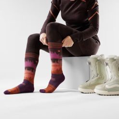 Alternative view of Smartwool Merino Women's Snowboard Twilight Vista Over The Calf Socks