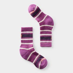 Smartwool Merino Kids' Hike Striped Crew Socks