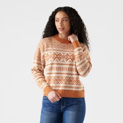 Smartwool Merino Women's Edgewood Heritage Crew Sweater