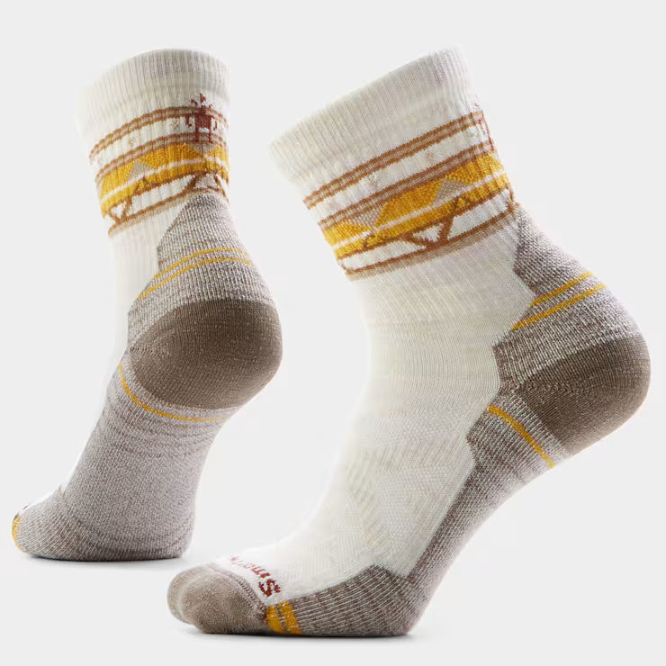 Smartwool Merino Women's Hike Zig Zag Valley Mid Crew Socks