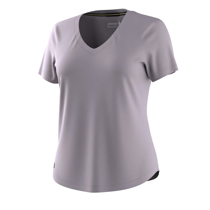 Smartwool Merino Women's Active Ultralite V-Neck Short Sleeve - Image 3