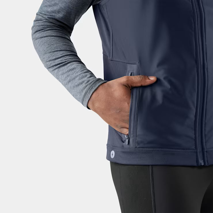 Smartwool Merino Men's Active Fleece Wind Insulated Vest - Image 3