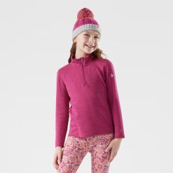 Smartwool Merino Kids' Classic Thermal Merino Base Layer 1/4 Zip