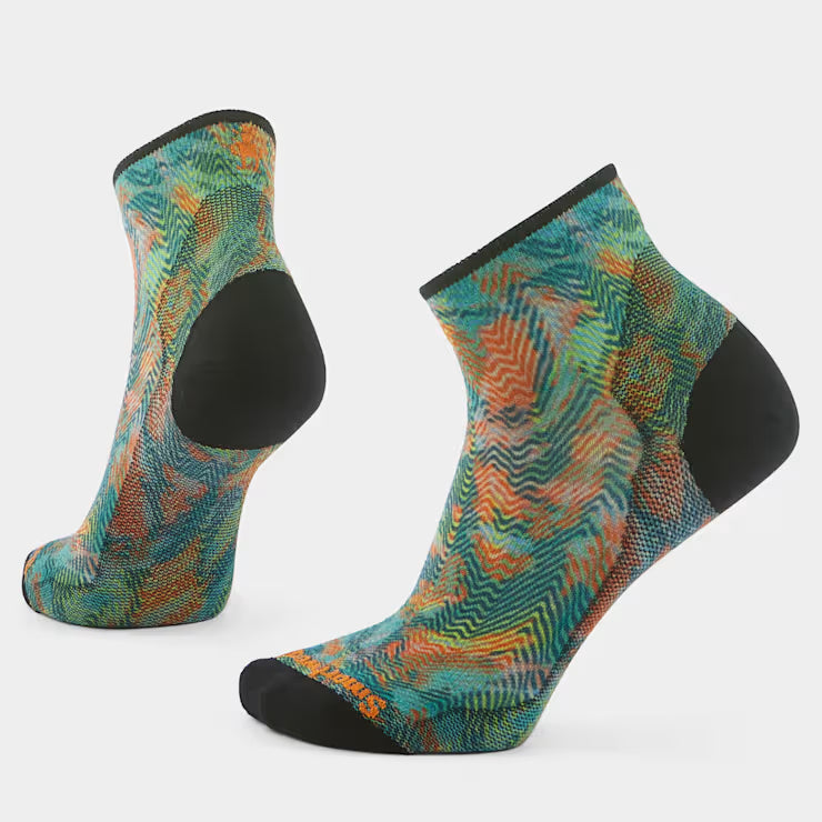 Smartwool Merino Women's Bike Jungle Music Print Ankle Socks