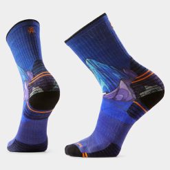 Smartwool Merino Hike Mountain Myth Print Crew Socks