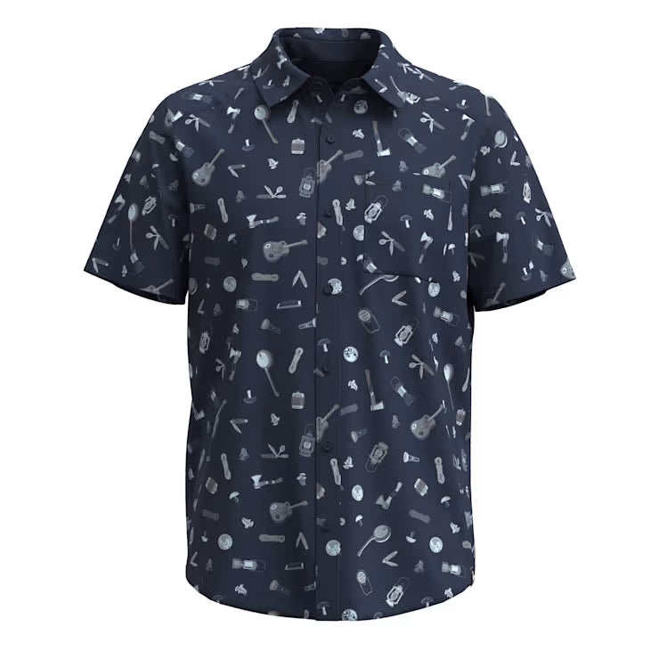 Smartwool Merino Men's Everyday Short Sleeve Button Down - Image 3
