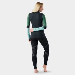 Alternative view of Smartwool Merino Women's Intraknit? Thermal Merino Base Layer Colorblock 1/4 Zip