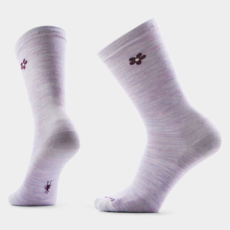Smartwool Merino Women's Everyday Groovy Bloom Crew Socks