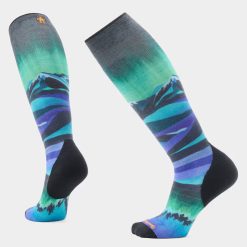 Smartwool Merino Women's Ski Compression Print Over The Calf Socks