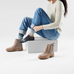 Alternative view of Smartwool Merino Women's Everyday Stitch Stripe Crew Socks