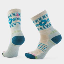 Smartwool Merino Women's Hike Retro Floral Mid Crew Socks