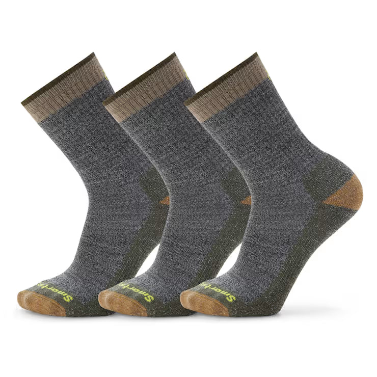 Smartwool Merino Everyday Rollinsville Crew Socks 3-Pack