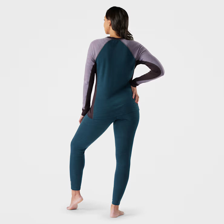 Smartwool Merino Women's Classic Thermal Merino Base Layer Colorblock Crew - Image 3