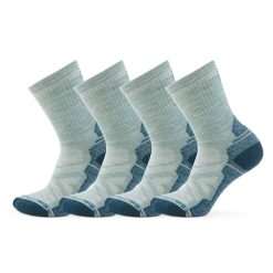 Smartwool Merino Women's Hike Crew Socks 4-Pack