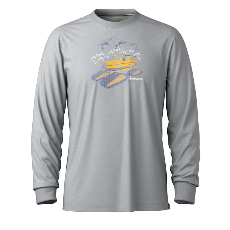 Smartwool Merino Snowcat Graphic Long Sleeve Graphic Tee - Image 2