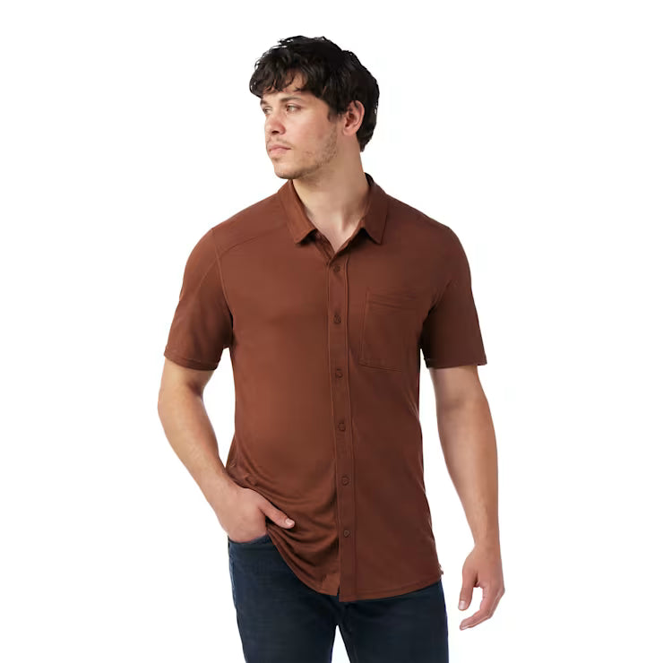 Smartwool Merino Men's Short Sleeve Button Down