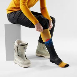 Alternative view of Smartwool Merino Women's Snowboard Valley Sunset Over The Calf Socks