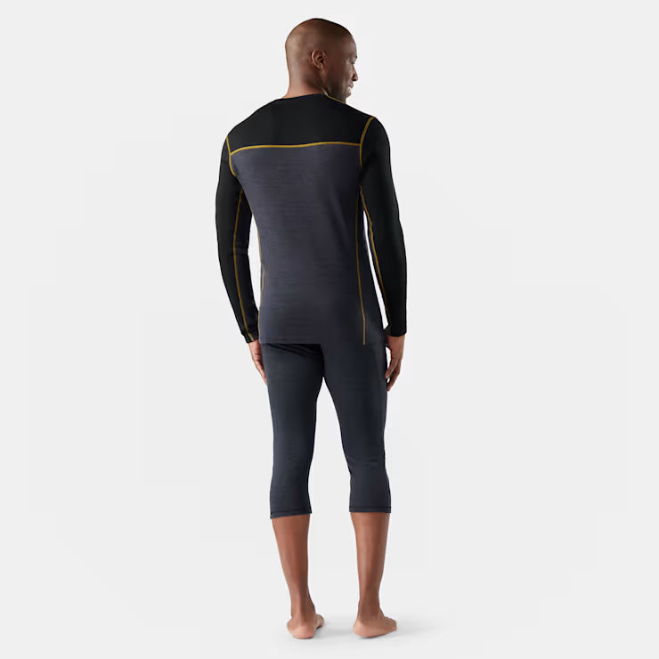 Smartwool Merino Men's Classic Thermal Merino Base Layer Colorblock Crew - Image 2