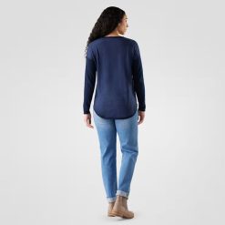 Alternative view of Smartwool Merino Women's Shadow Pine Colorblock Crew Sweater