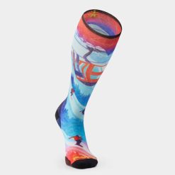 Alternative view of Smartwool Merino Ski Ski Day Print Over The Calf Socks