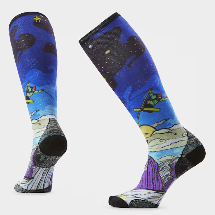Smartwool Merino Women's Ski Galactic Ski Print OTC Socks
