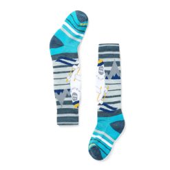 Alternative view of Smartwool Merino Kids' Wintersport Yeti Pattern Over The Calf Socks