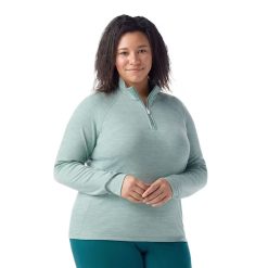 Smartwool Merino Women's Classic Thermal Merino Base Layer 1/4 Zip Plus
