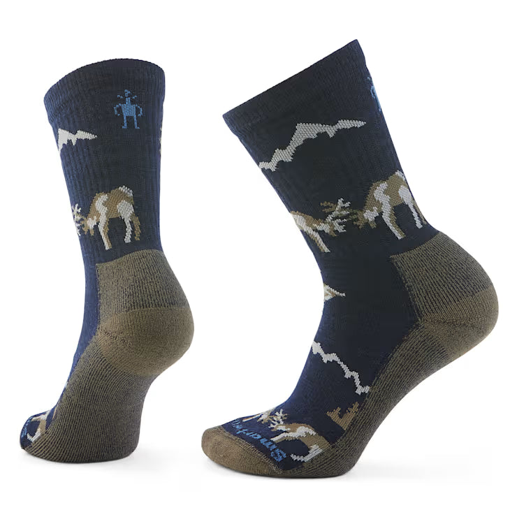 Smartwool Merino Everyday Horns Clash Crew Socks