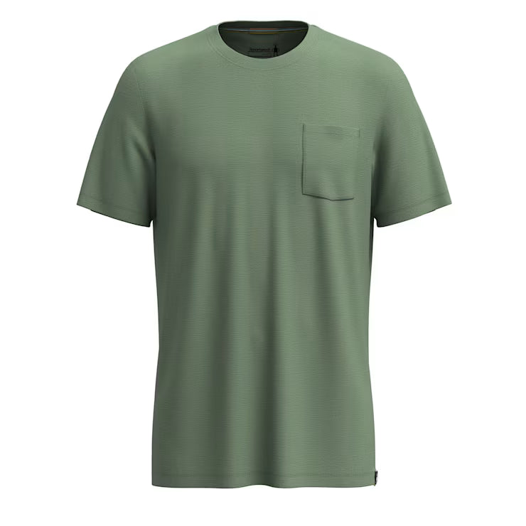 Smartwool Merino Men's Merino Hemp Blend Short Sleeve Pocket Tee - Image 3