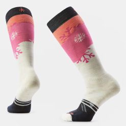 Smartwool Merino Women's Ski Snowpocalypse Pattern Over The Calf Socks