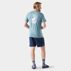 Alternative view of Smartwool Merino Men's Merino Hemp Blend Peak Pints Short Sleeve Graphic Tee