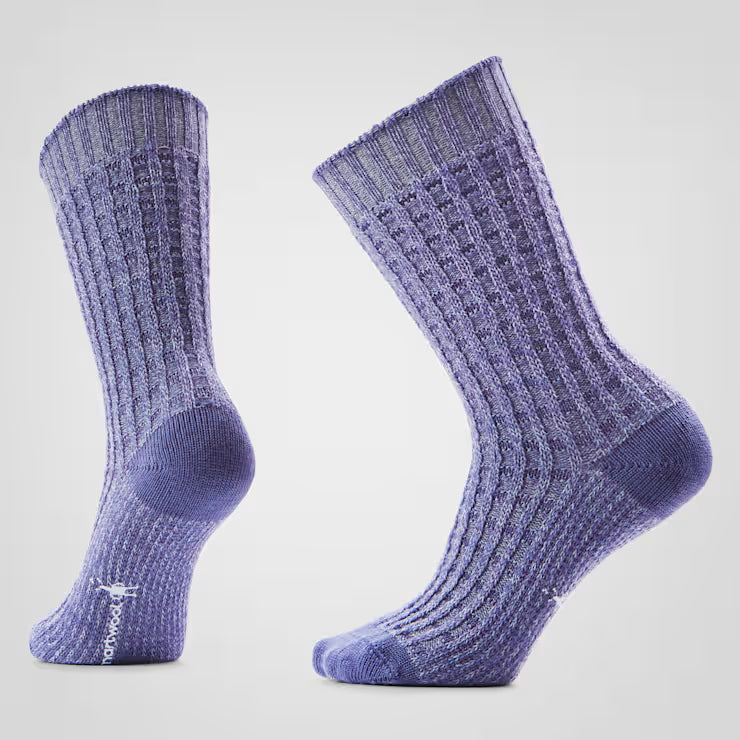 Smartwool Merino Women's Everyday Cozy Waffle Press Crew Socks
