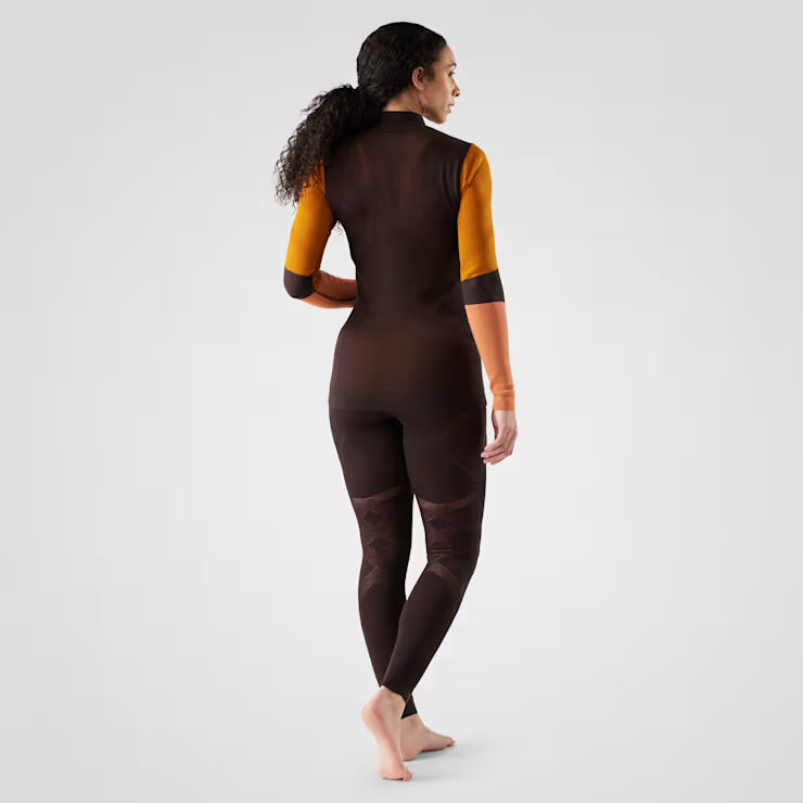 Smartwool Merino Women's Intraknit? Thermal Merino Base Layer Colorblock 1/4 Zip - Image 2