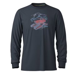 Alternative view of Smartwool Merino Snowcat Graphic Long Sleeve Graphic Tee