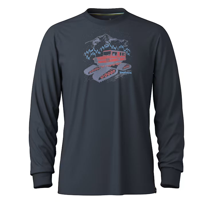 Smartwool Merino Snowcat Graphic Long Sleeve Graphic Tee - Image 2