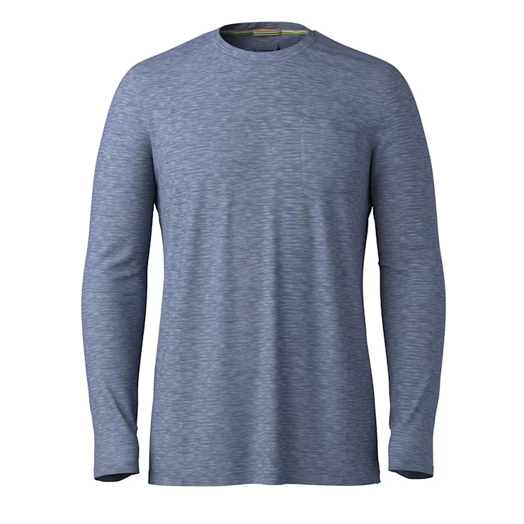 Smartwool Merino Men's Everyday Exploration Merino Long Sleeve Pocket Tee - Image 3