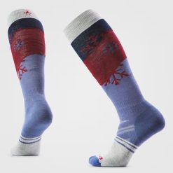 Smartwool Merino Women's Ski Snowpocalypse Pattern Over The Calf Socks
