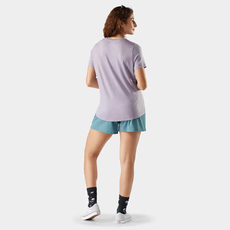 Smartwool Merino Women's Active Ultralite V-Neck Short Sleeve - Image 2
