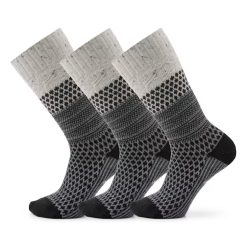Smartwool Merino Everyday Cozy Popcorn Cable Crew Socks 3-Pack