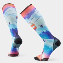 Smartwool Merino Ski Ski Day Print Over The Calf Socks